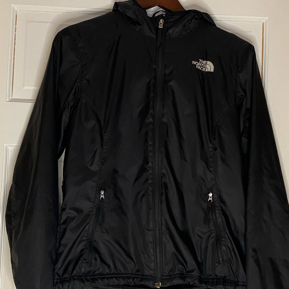 Black The North Face S/P Windbreaker/Fleece Jacket